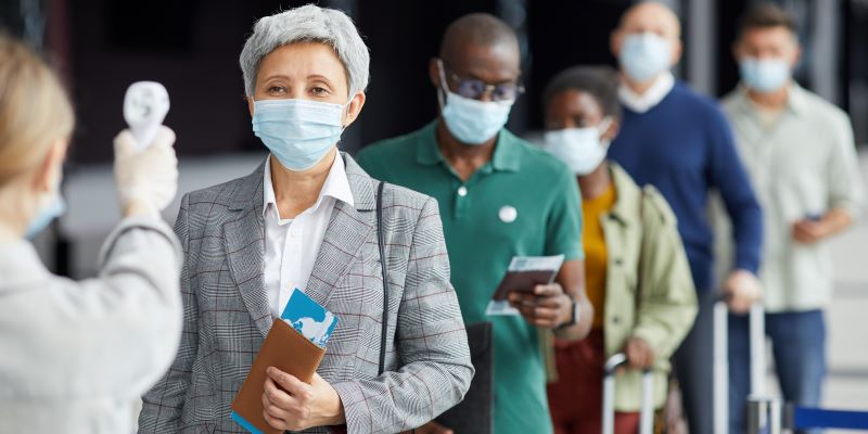 6 risk country pax test +ve, 3,470 ngtv