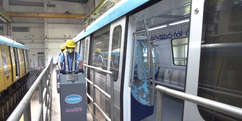 An India 1st: Ozone-based sanitisation for Hyd Metro