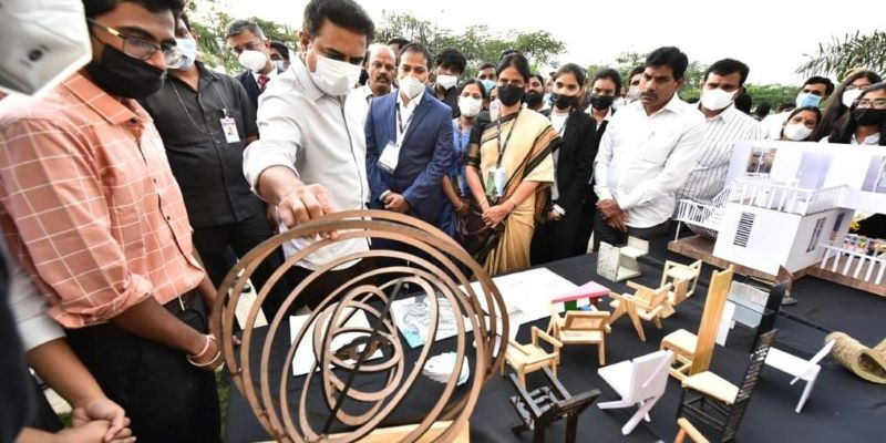 Woxsen Univ is amazing, says KTR