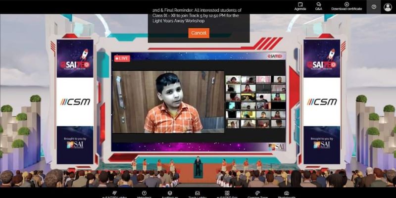 Over 7,500 students attend e-SAITED 2021 