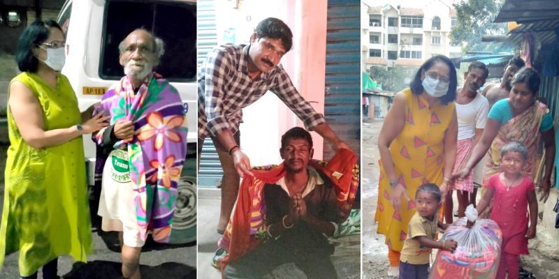 As Hyd shivers, street dwellers get blanket gifts